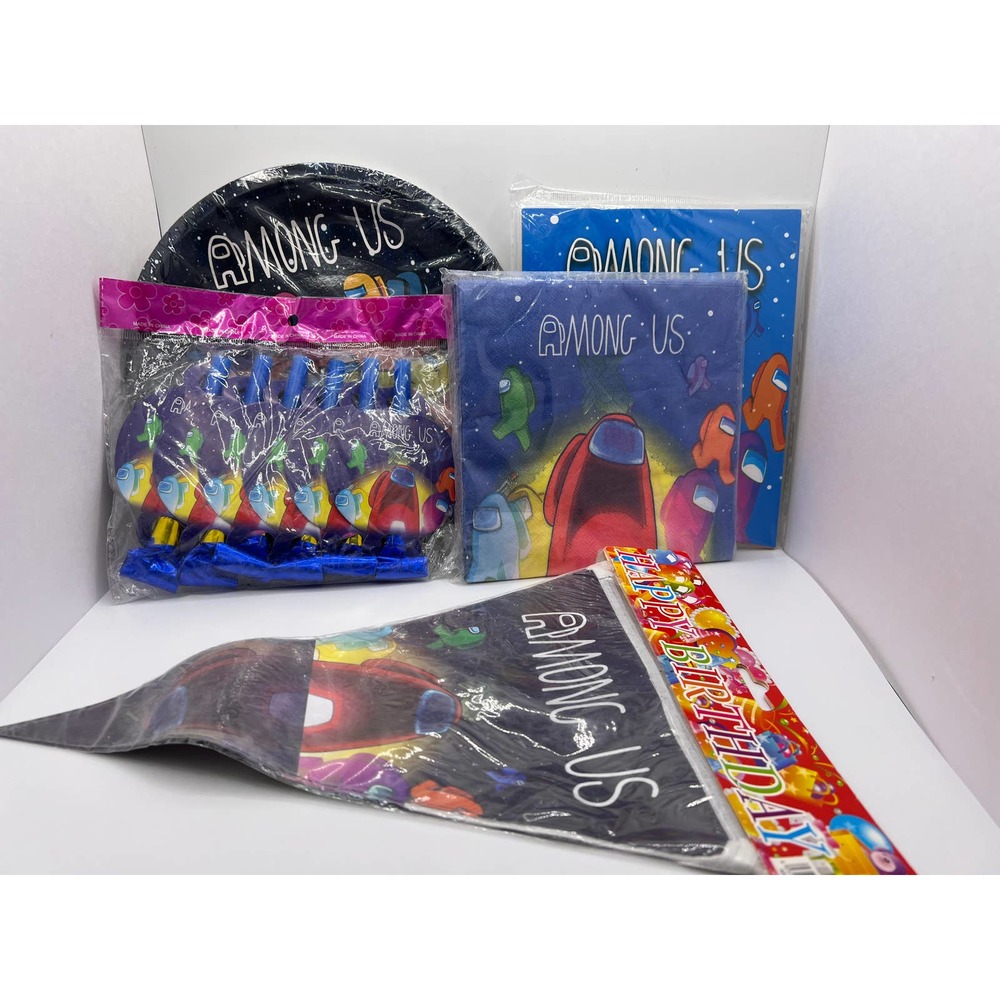 Among Us Birthday Decorations NEW!